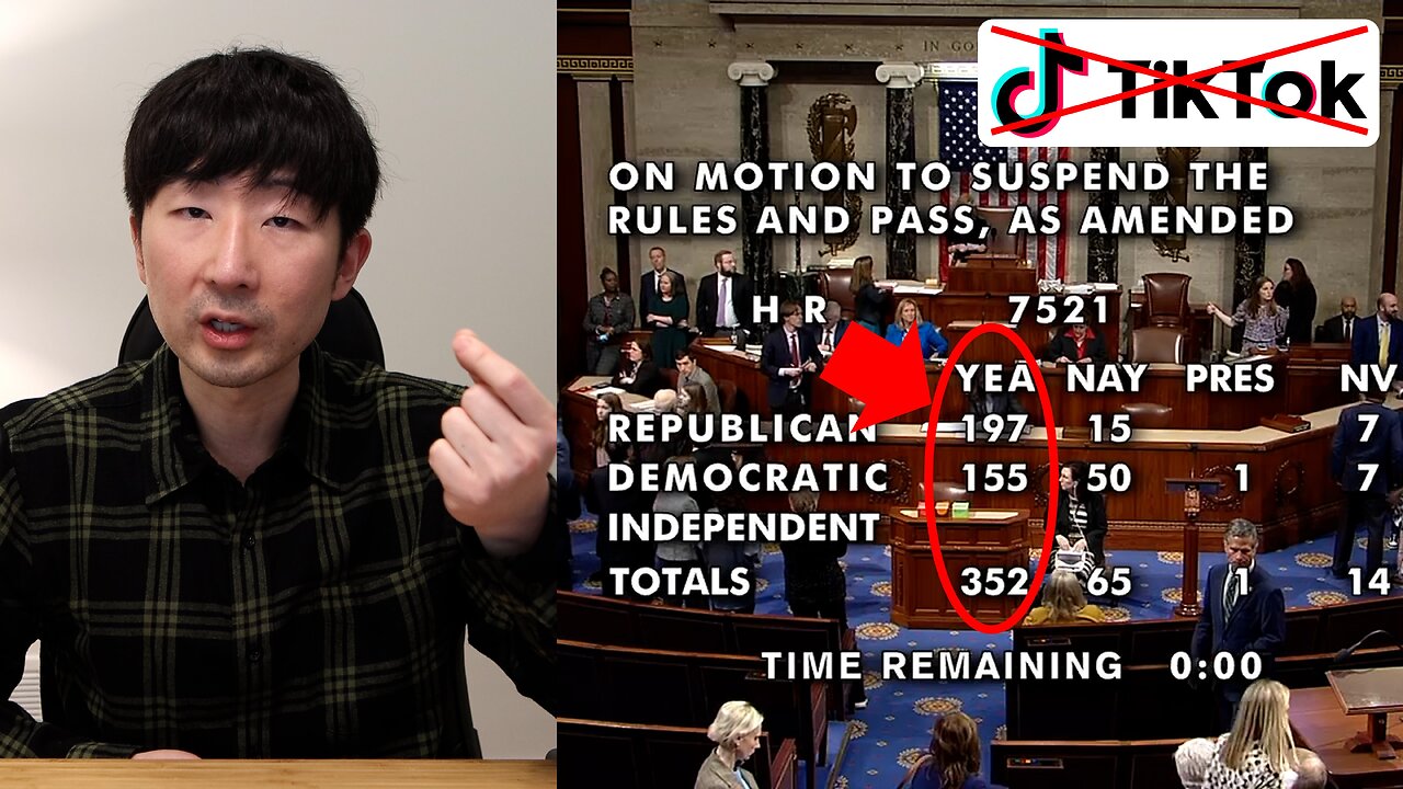 Congress actually BANNED TikTok today, my eye-opening conspiracy breakdown