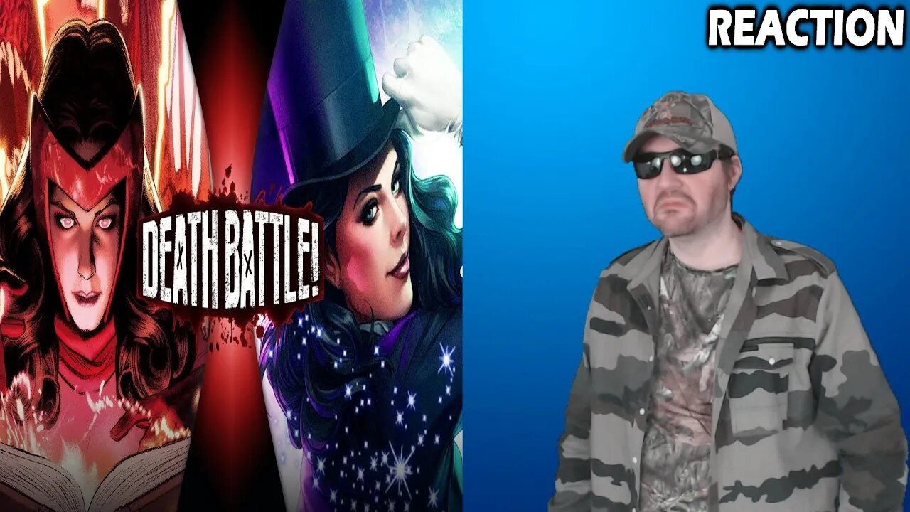 Scarlet Witch VS Zatanna (Marvel VS DC) - Death Battle! REACTION!!! (BBT)