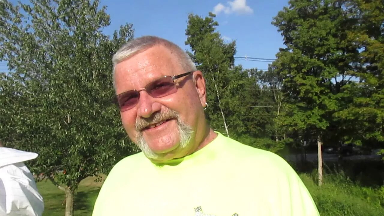 Carl in Derry to see Donald Trump