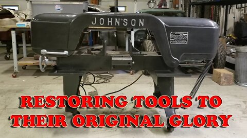 Restoring tools to their original glory!