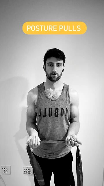 Posture Pulls #wellness #mobility #exercise #military