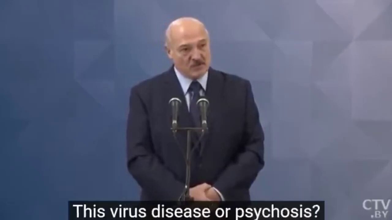 Have You Ever Seen A World Leader More Based Than Lukashenko On Covid Hoax?