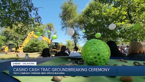 CASINO CASH TRAC GROUNDBREAKING CEREMONY FOR NEW OFFICE BUILDING