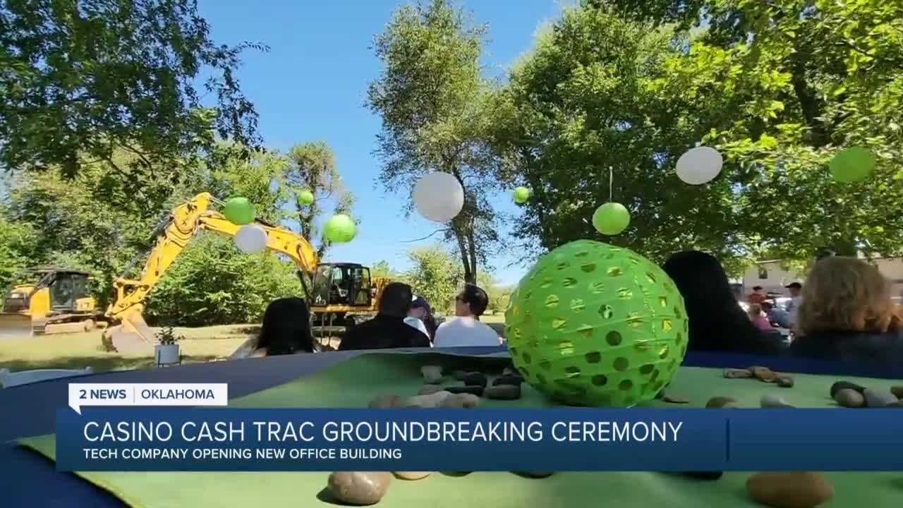 CASINO CASH TRAC GROUNDBREAKING CEREMONY FOR NEW OFFICE BUILDING