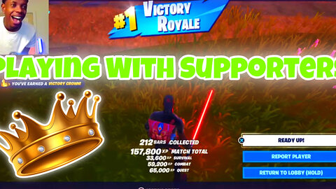 Playing Fortnite With Supporters (We Won First Place) + Shotgun Formation Offense Only (Madden Challenge)