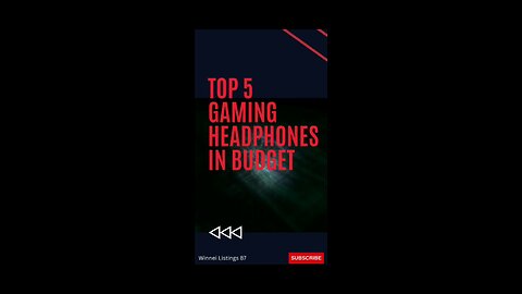 Top 5 Gaming Headphones In Budget