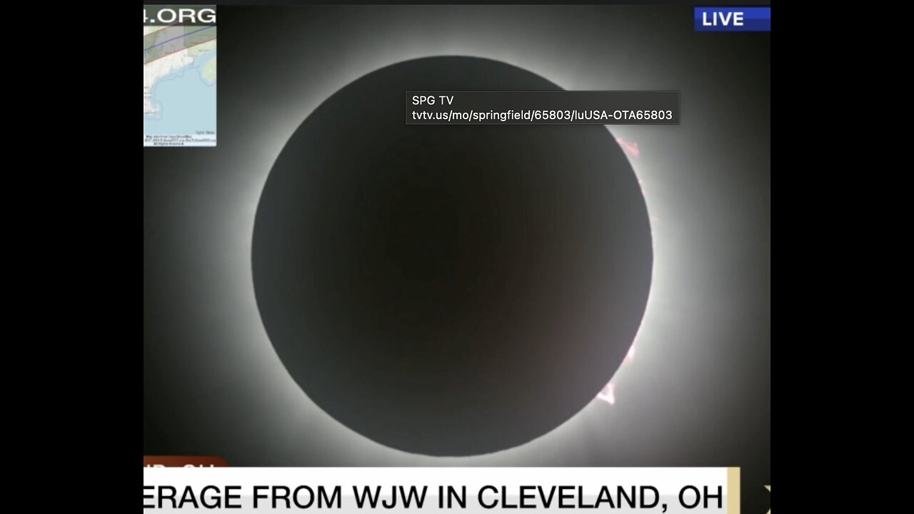 Final TOTAL SOLAR ECLIPSE capture over North America | April 08, 2024