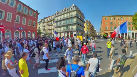 Manifestation Antipasss Nice 11 Septembre : marche sur le port