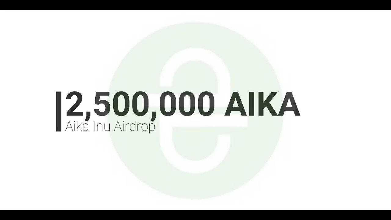 Airdrop - Telegram - Aika Inu Bot 2.500.000 Token Termina 18/08 Distribui 22/08