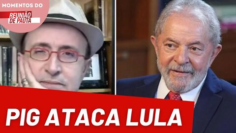 Reinaldo Azevedo embarca na campanha contra Lula | Momentos Reunião de Pauta