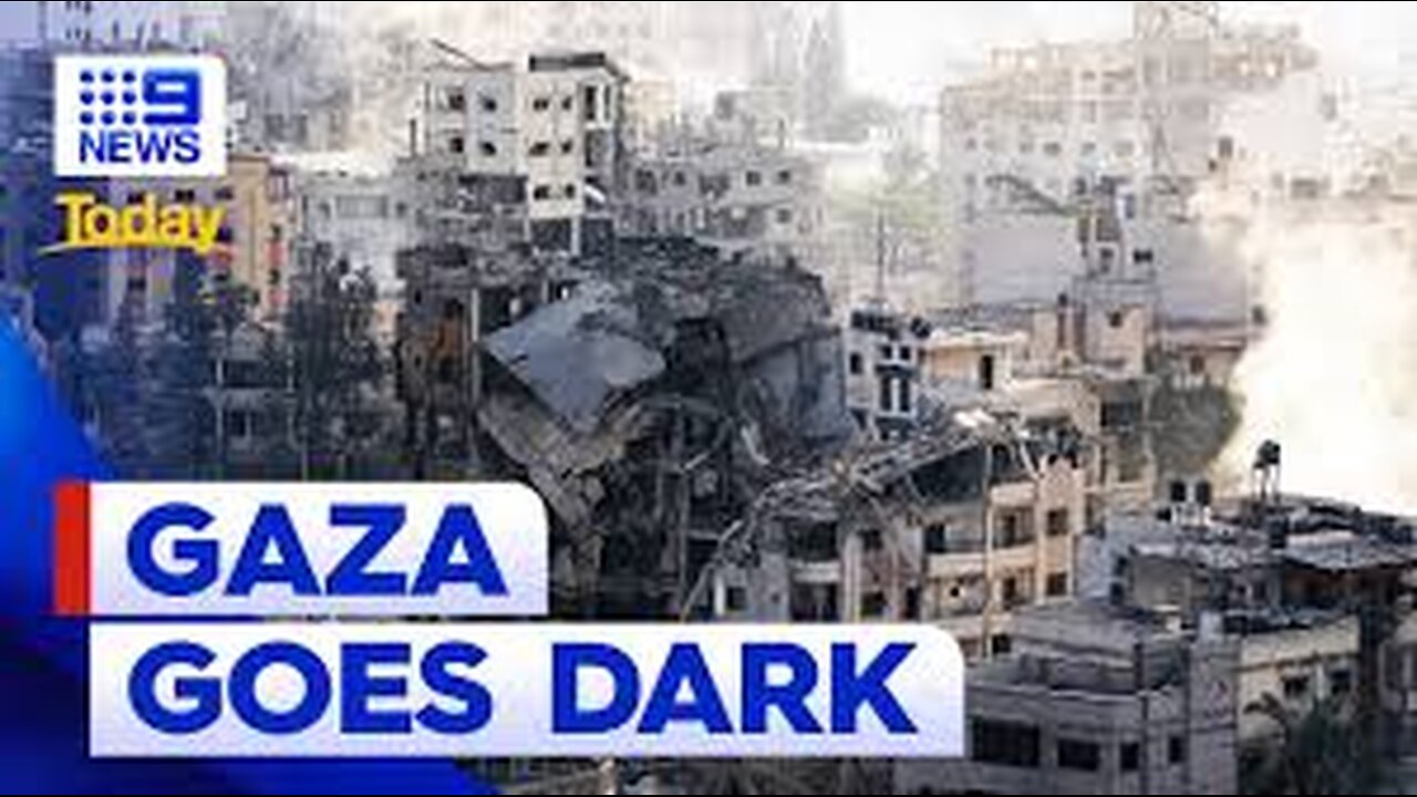 gaza in on dark!!