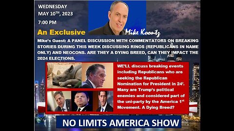 NO LIMITS AMERICA SHOW - NEWS - - MAY 10, 2023