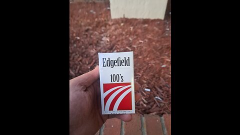 Cigarette Review (Edgefield Red 100s)