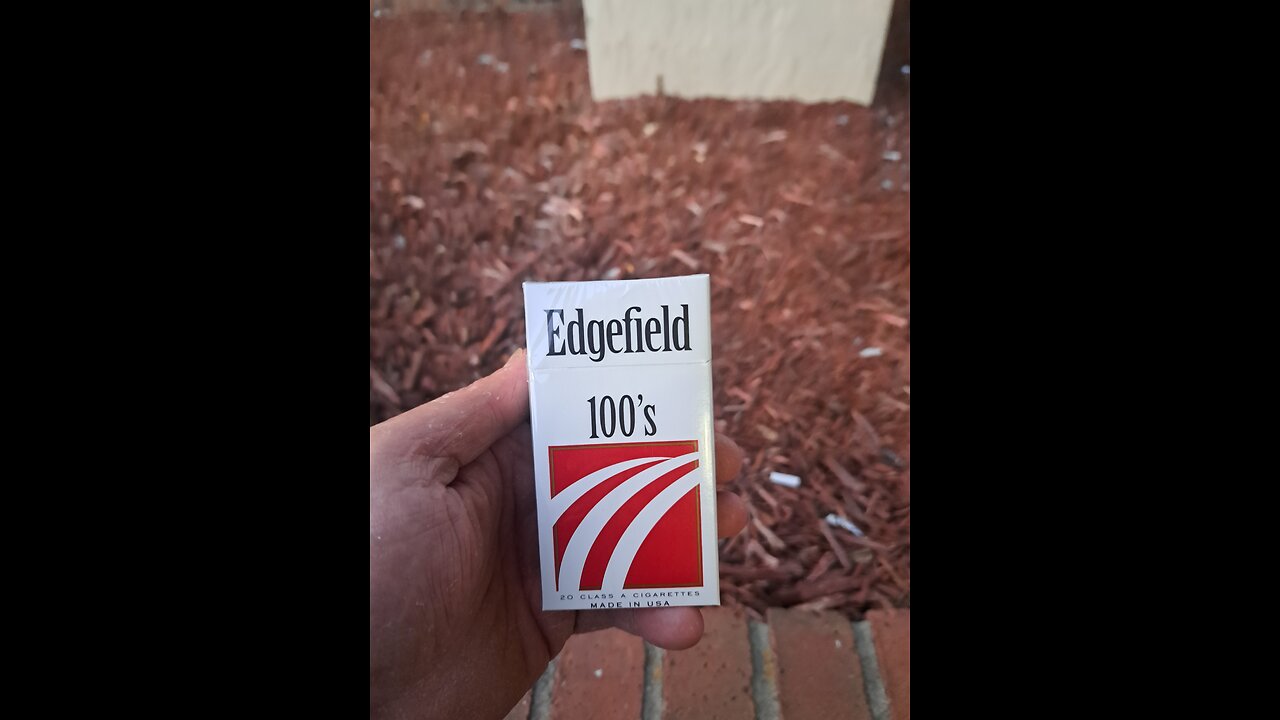 Cigarette Review (Edgefield Red 100s)