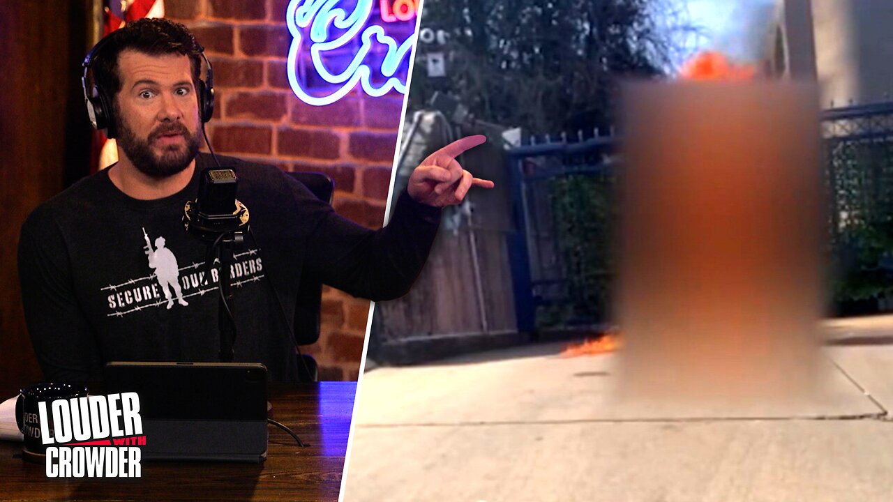 U.S. Airman Burned Himself Alive In Support of... Palestine!? | Louder with Crowder