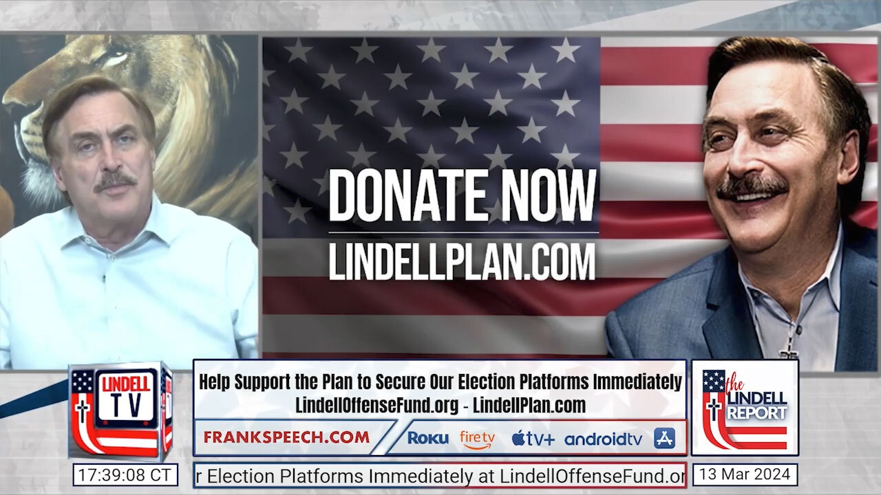 Countdown to the Supreme Court Case... Please Support LindellPlan.com