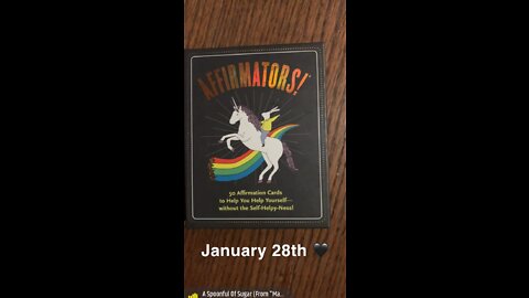 January 28th oracle card: playfulness