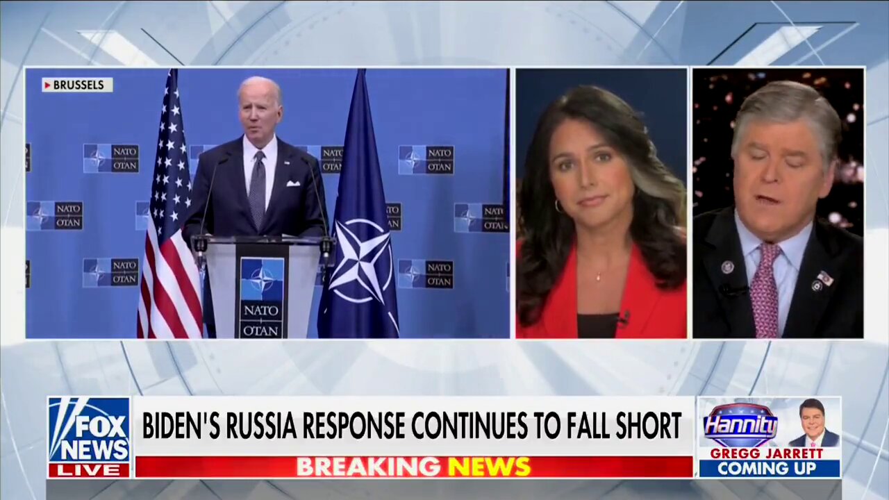 Great debate between Tulsi and Hannity on Ukraine. Kudos to both of them for holding it