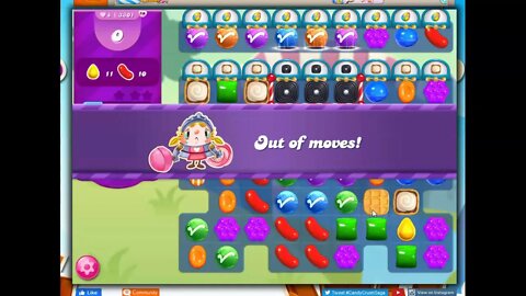 Candy Crush Level 3801 Talkthrough, 35 Moves 0 Boosters