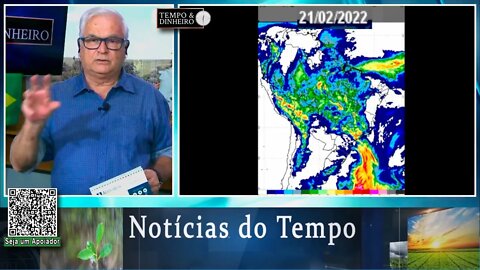 Previsão do tempo com temporal em boa parte do Brasil menos no centro-sul