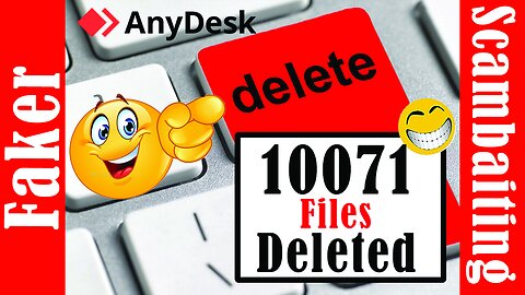 10,000 files deleted from scammers computer