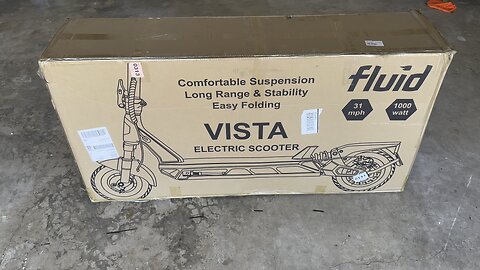 My New Whip Fluid Freeride Vista Scooter