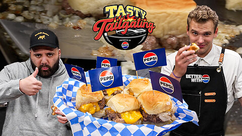 Cooking Up White Castle Inspired Sliders | Tasty Tailgating Ep. 10