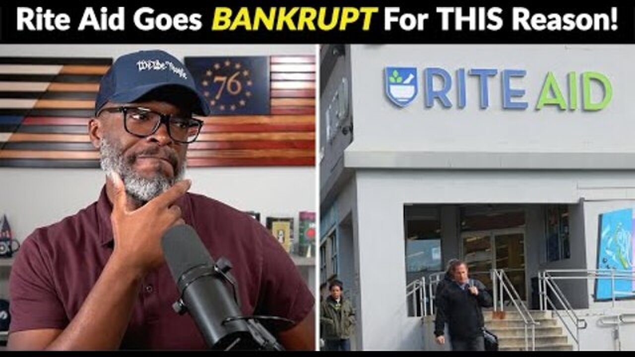 RITE AID FILES BANKRUPTCY FOR THIS REASON... AMONG OTHERS!