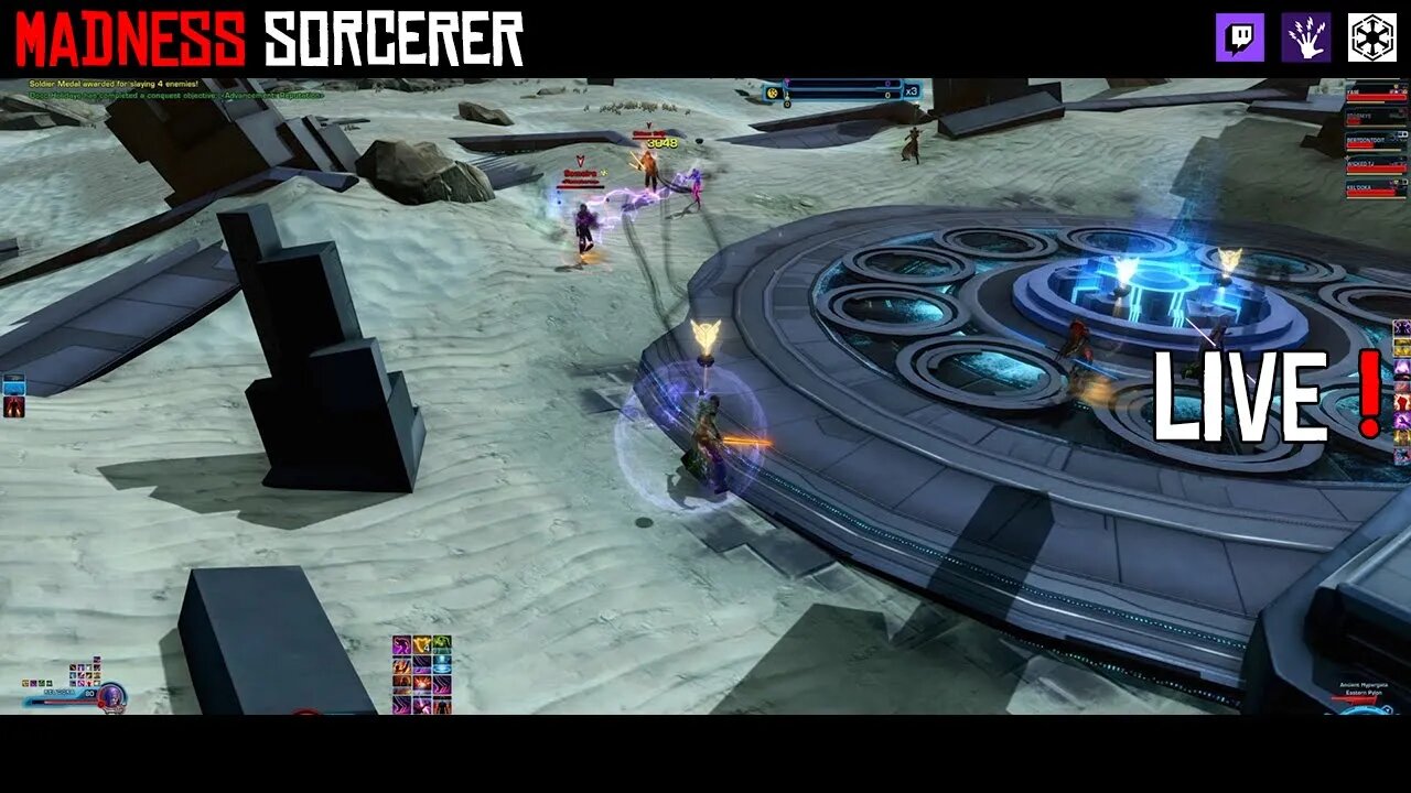 SWTOR Madness Sorcerer PvE on the Star Forge Server