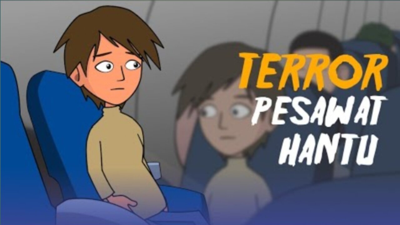 Ghost Plane Terror - Funny Horror Animation