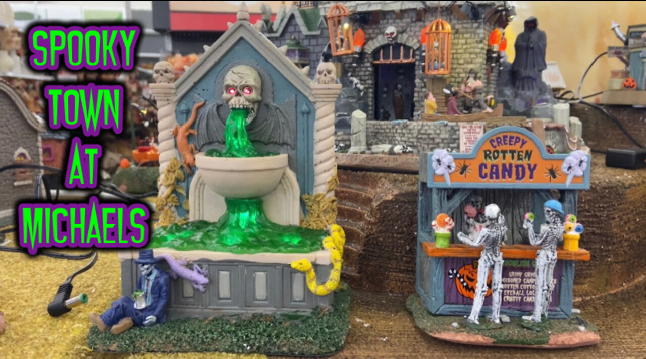 Spooky Town At Michaels