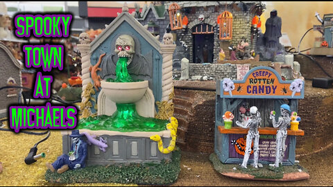 Spooky Town At Michaels