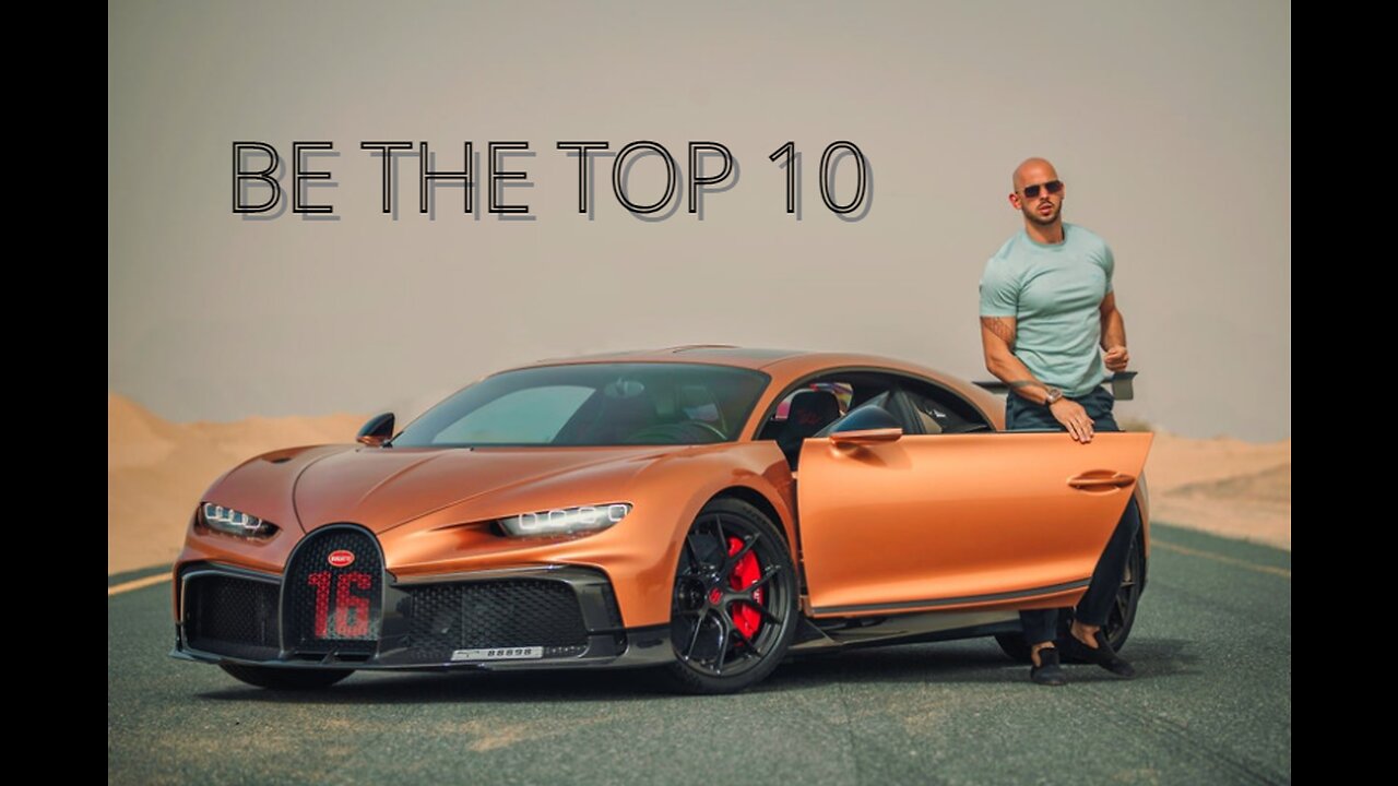 BE THE TOP 10% | Best Motivational Speech | Andrew Tate