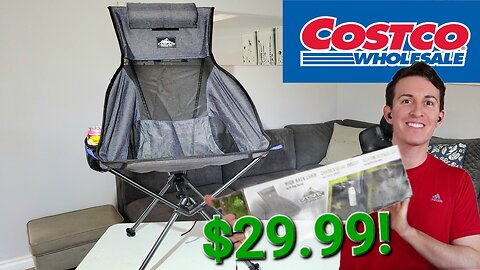 COSTCO Cascade Mountain Tech Chair Detailed review