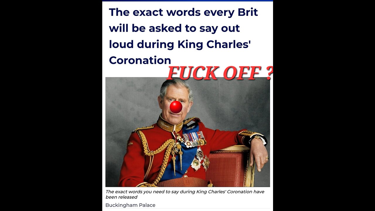 YOU CAN SHOVE YER CORONATION UP YER ARSE - Celtic fans message to Charles