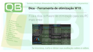 Dica - Win-10-Smart-Debloat-Tools - Para notebook lentos