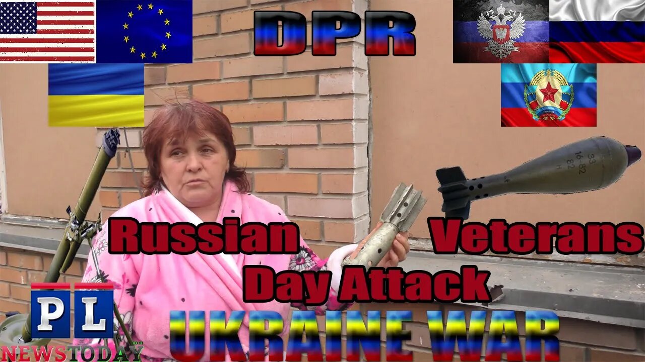 Ukraine Artillery Hits Homes On Russian Veterans Day