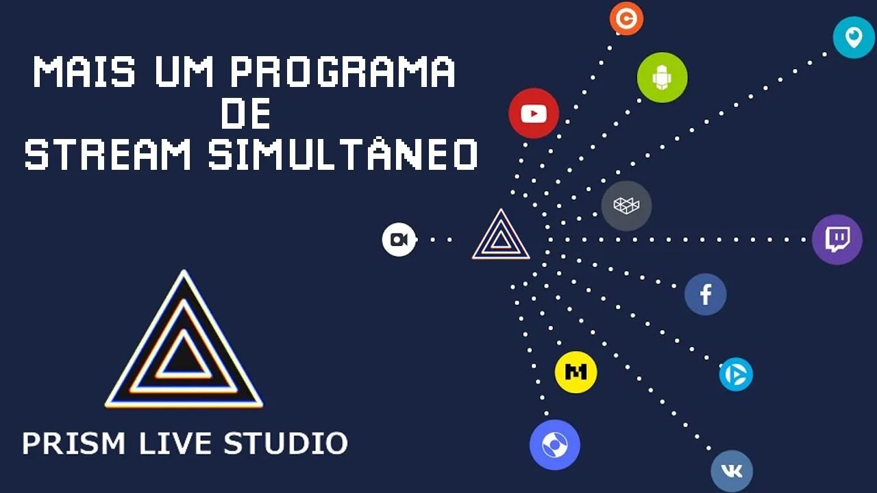 Review PRISM Live Studio - Lives Simultâneas pra diversas plataformas.