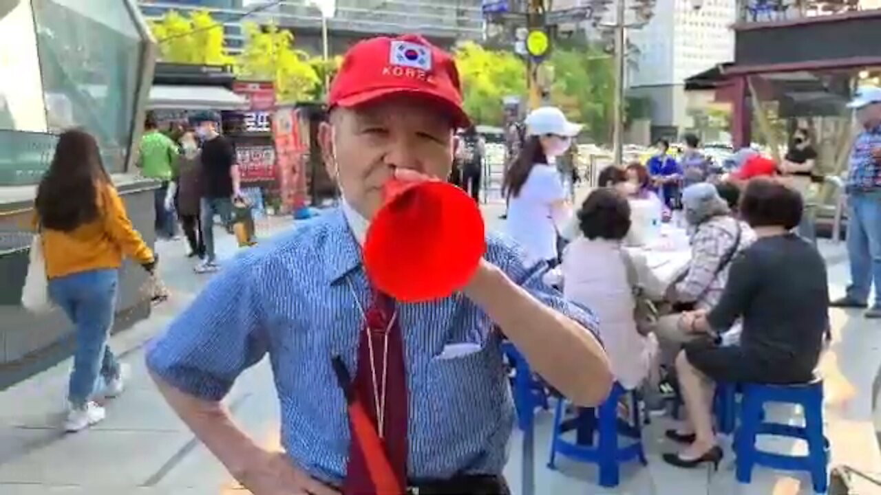 ★[백악관 청원] 10만 성공! 100만 가자! 빨갱이 문재인 체포! 박근혜 대통령 복귀! [태평] 200530 토 [태투 서울 113차-10] 강남역 9번 출구 앞 토 오후 2시