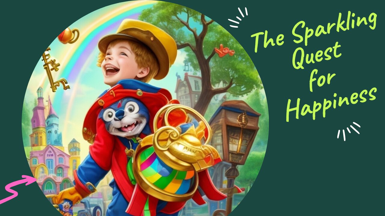 The Sparkling Quest for Happiness I short story for kids I English story listening #learningenglish