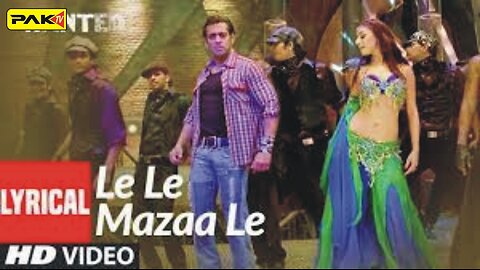 Lyrical: Le Le Mazaa Le - Wnted - Salman Khan