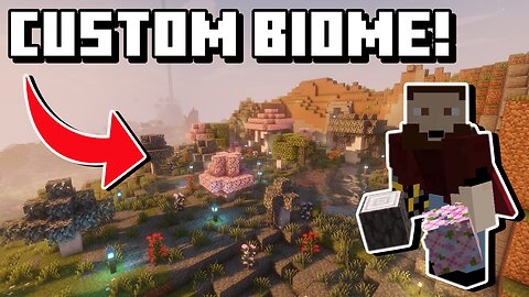 I Made MY OWN Biome In Minecraft!