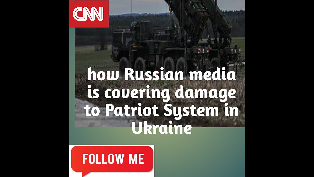See how Russian media is covering damage to Patriot system in Ukraine