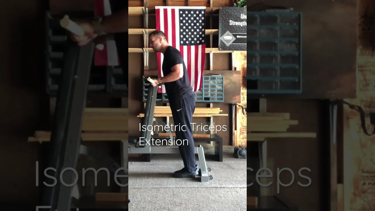 Isometric Triceps Extension