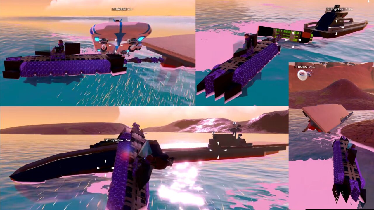 Tug Boat Carrier Race With Special Guests | TrailMakers