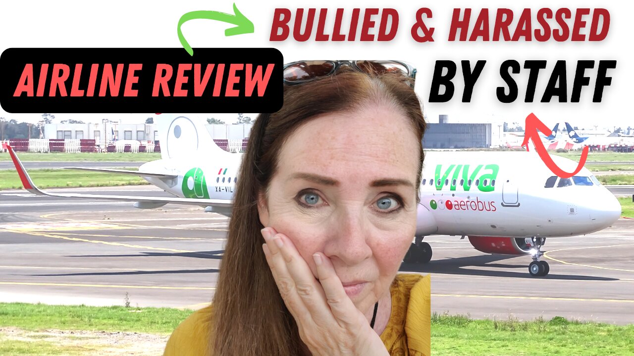 VIVAAREOBUS BAD REVIEW 👎VIVAAEROBUS MALA RESEÑA | Scary Airline Staff! MEXICO 🇲🇽