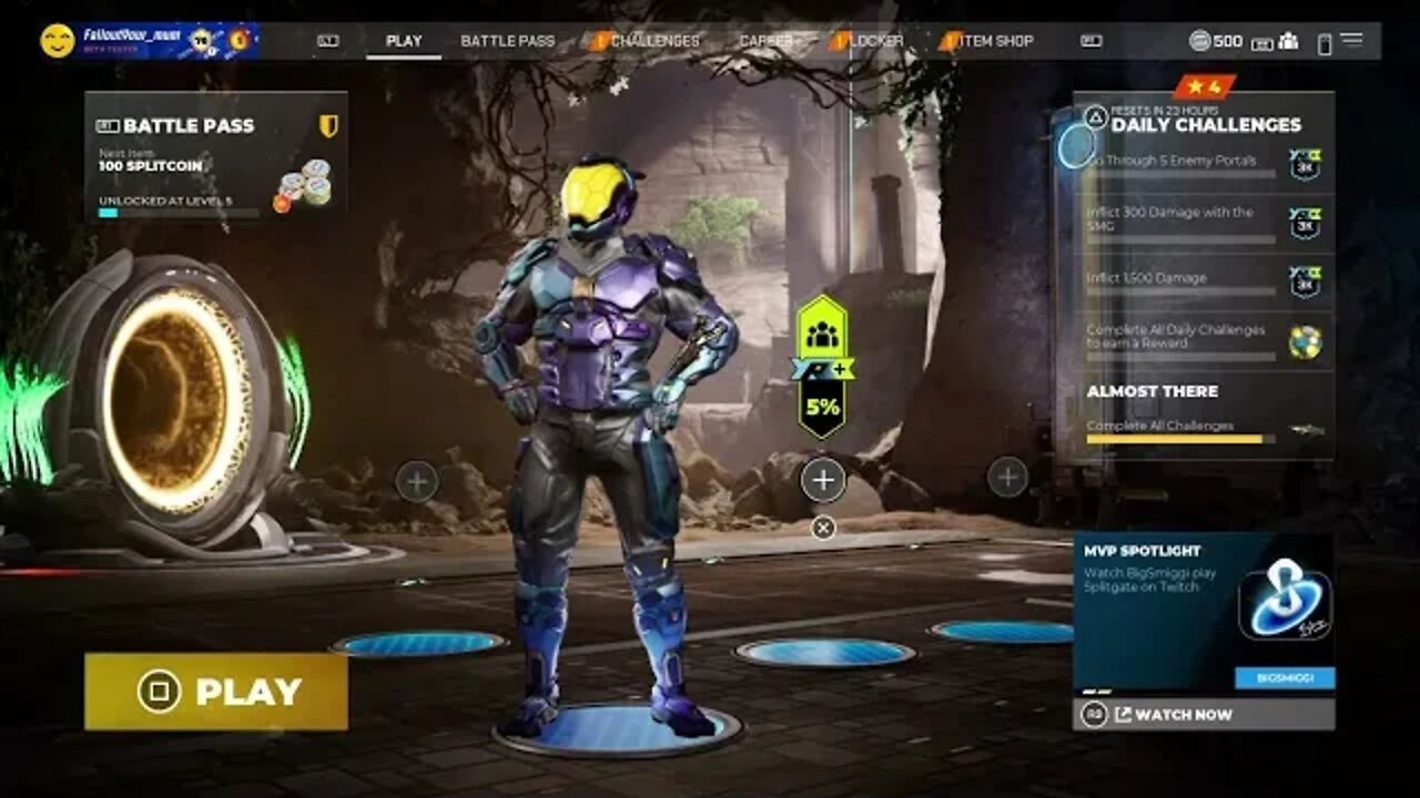 It Crashed After 1 Minute lol | Splitgate | Livestream