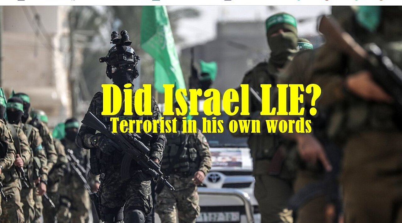 HAMAS CAPTIVE, TELLS HIS MISSION IN THE ISRAELI VILLAGE (KIBBUTS)..