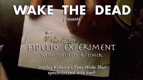 The Fidelio Experiments with Sean McCann of the Wake the Dead Podcast.