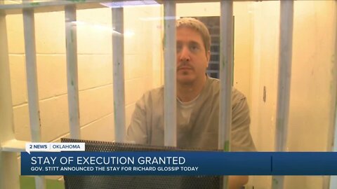 Stay of execution granted for Oklahoma death row inmate Richard Glossip